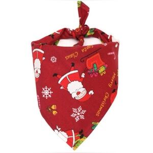 Pet Christmas bandana one size fits all